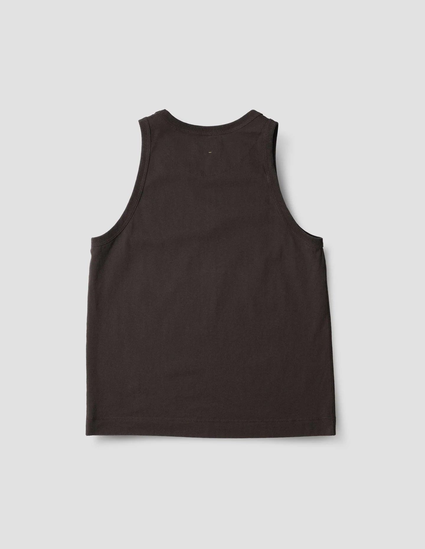 Surplus Vest heavy Cotton Jersey - Dark Chocolate