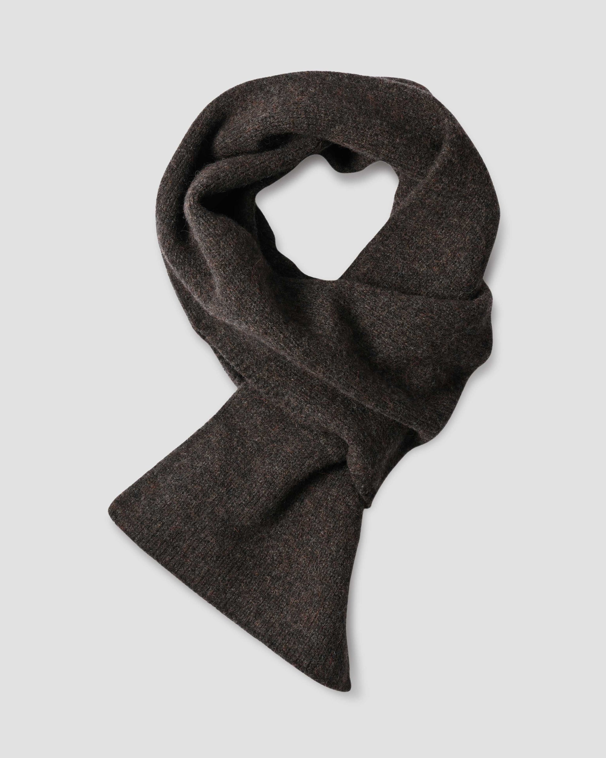 Pull Through Scarf Lambswool - Cocoa