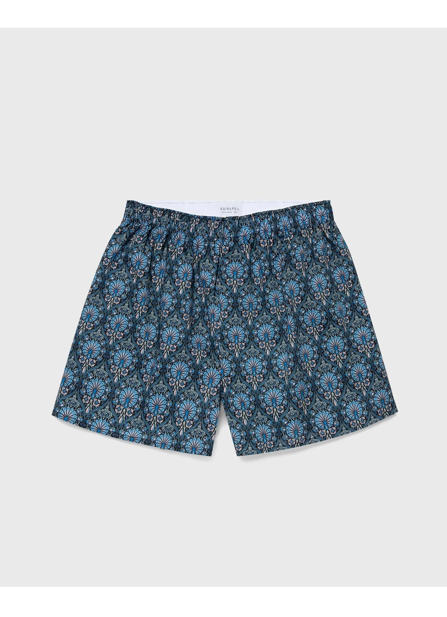 Printed Boxer Short - Liberty Peacock Place