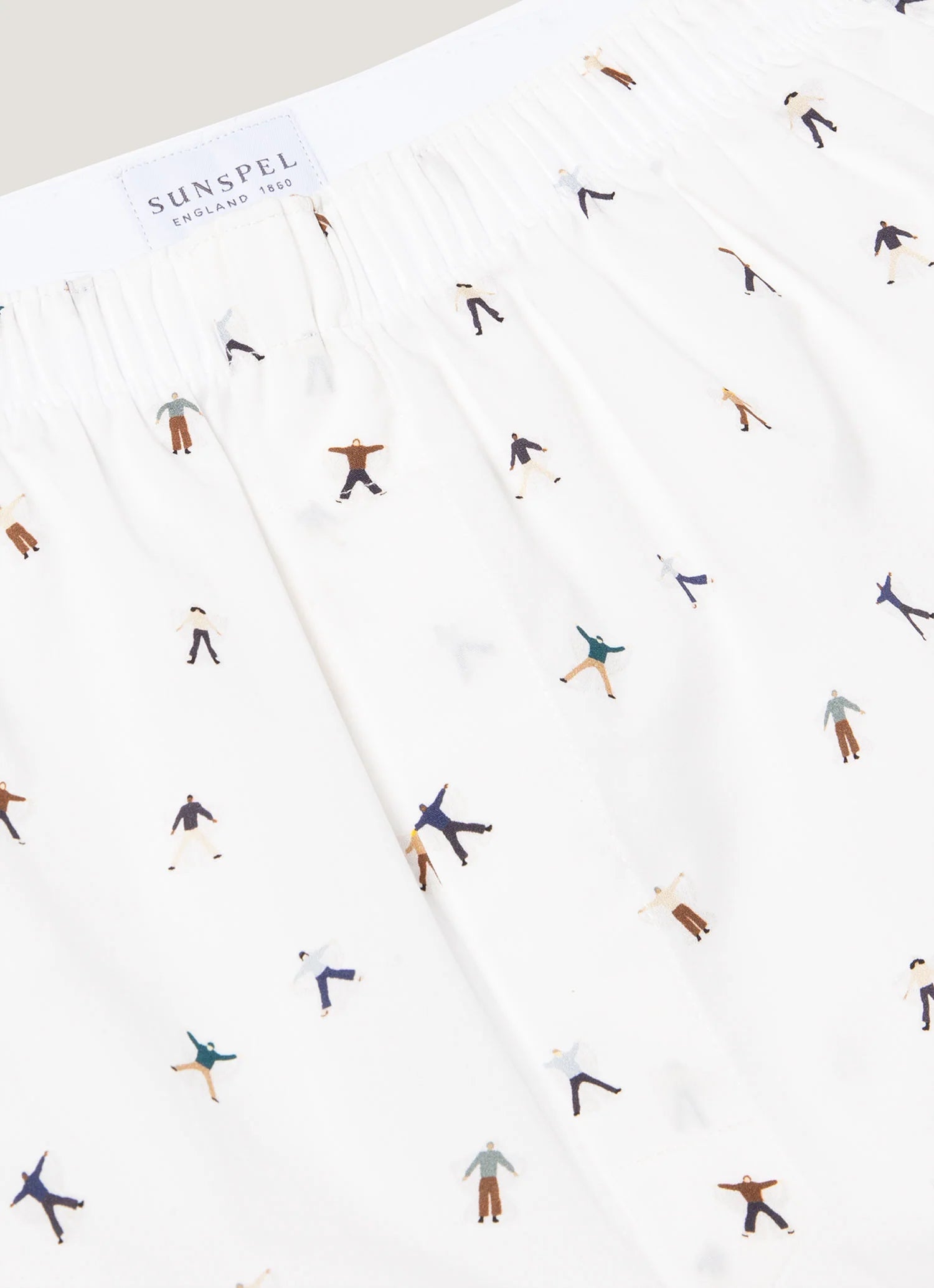 Classic Boxer Shorts - Snow Angel Print