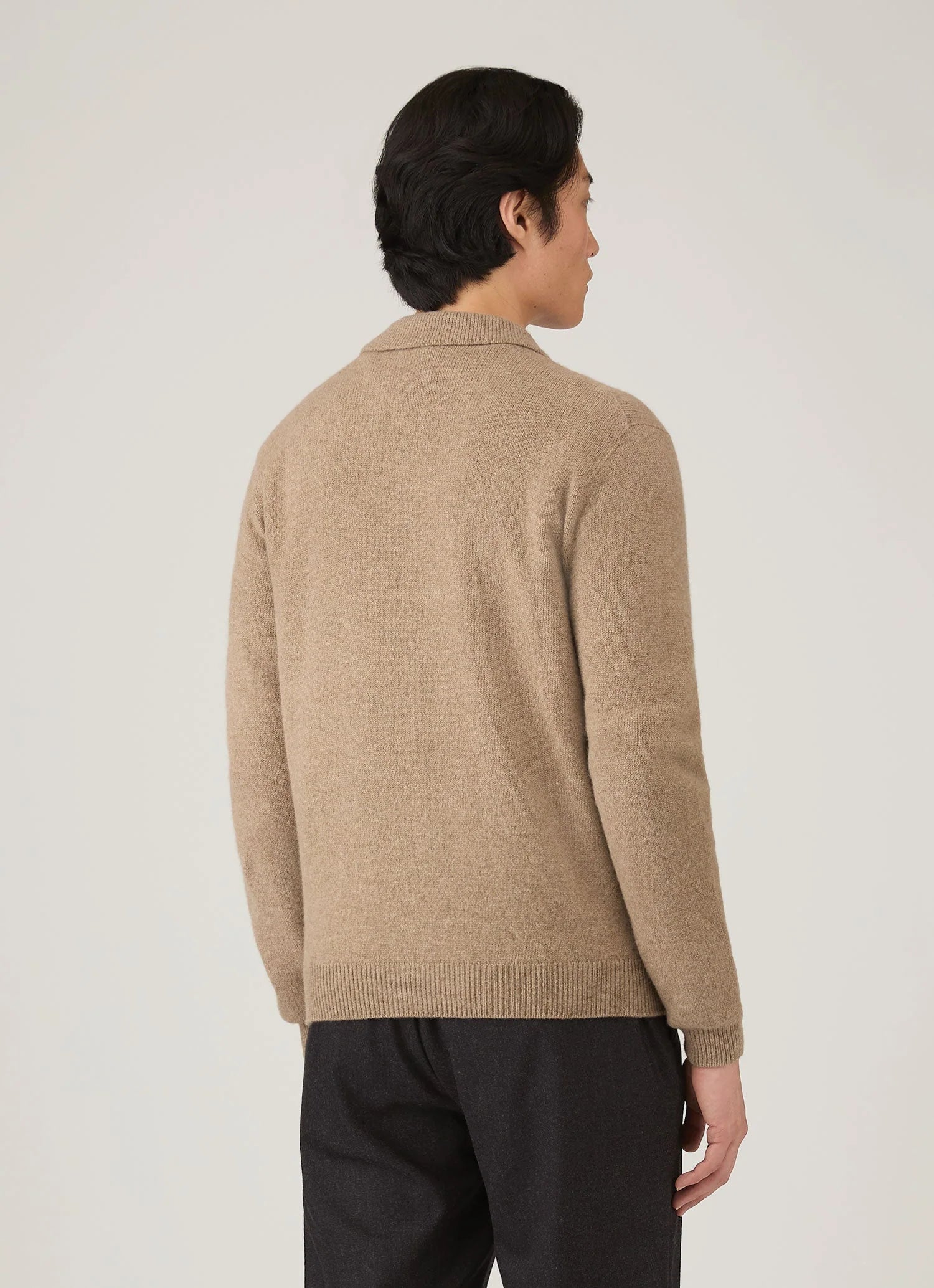 Lambswool Cardigan - Sandstone