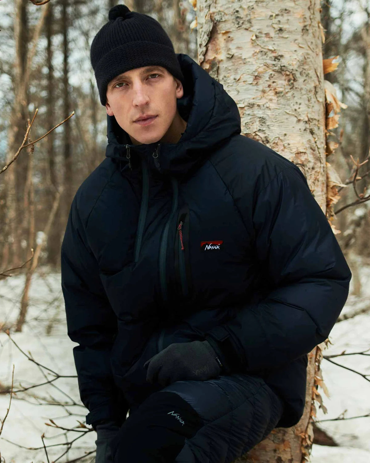 Aurora Tex Light Down Jacket Mikami - Navy Blue