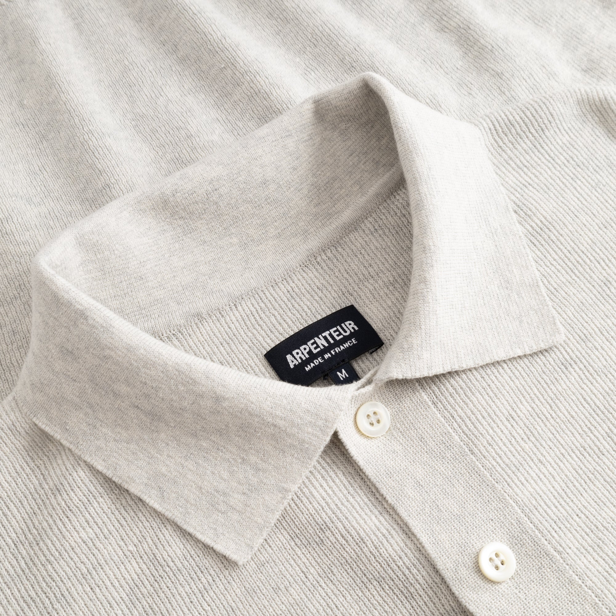 Interlock Jersey Mile - Pale Grey