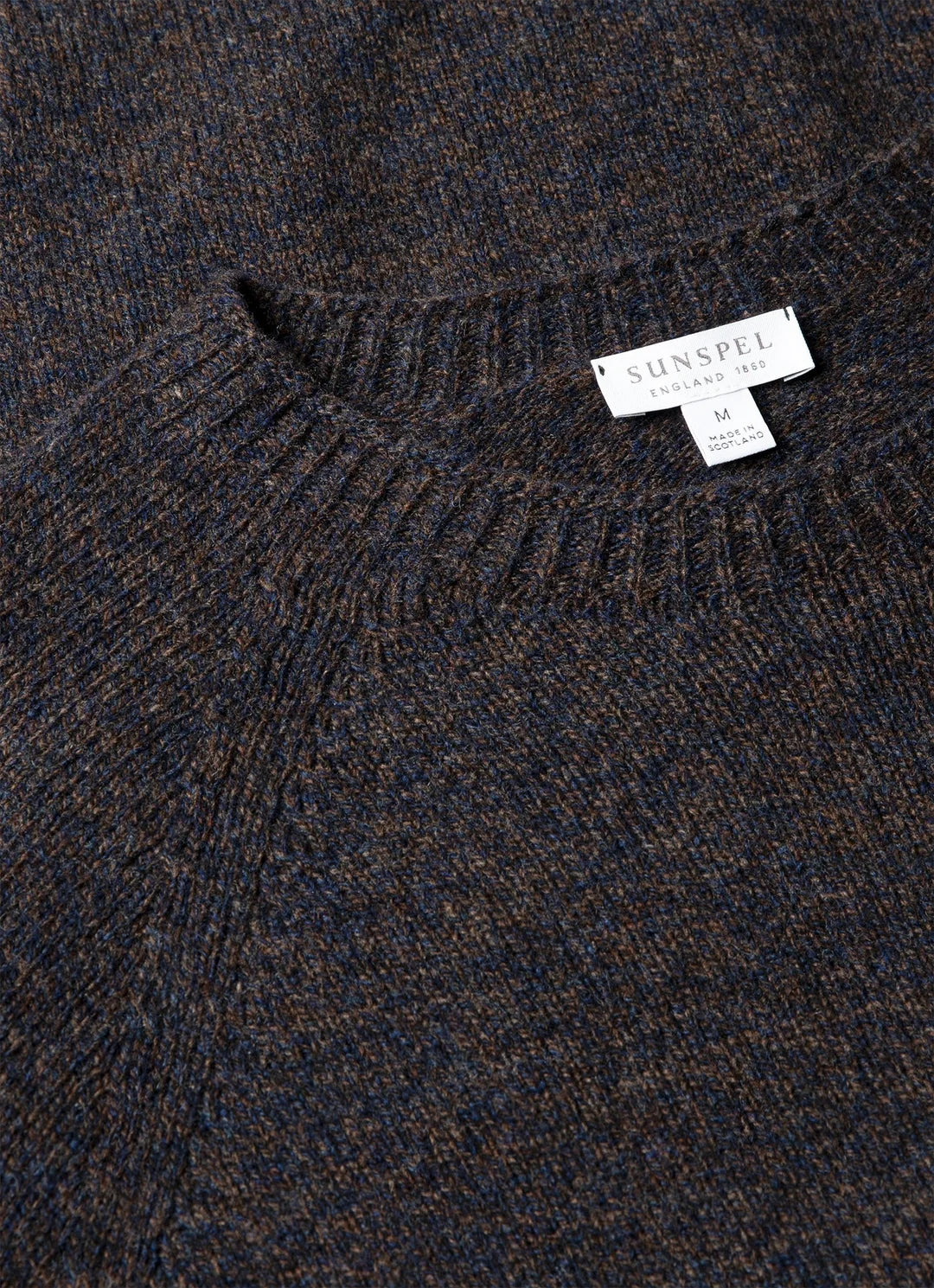 Lambswool Crewneck - Midnight Navy Twist