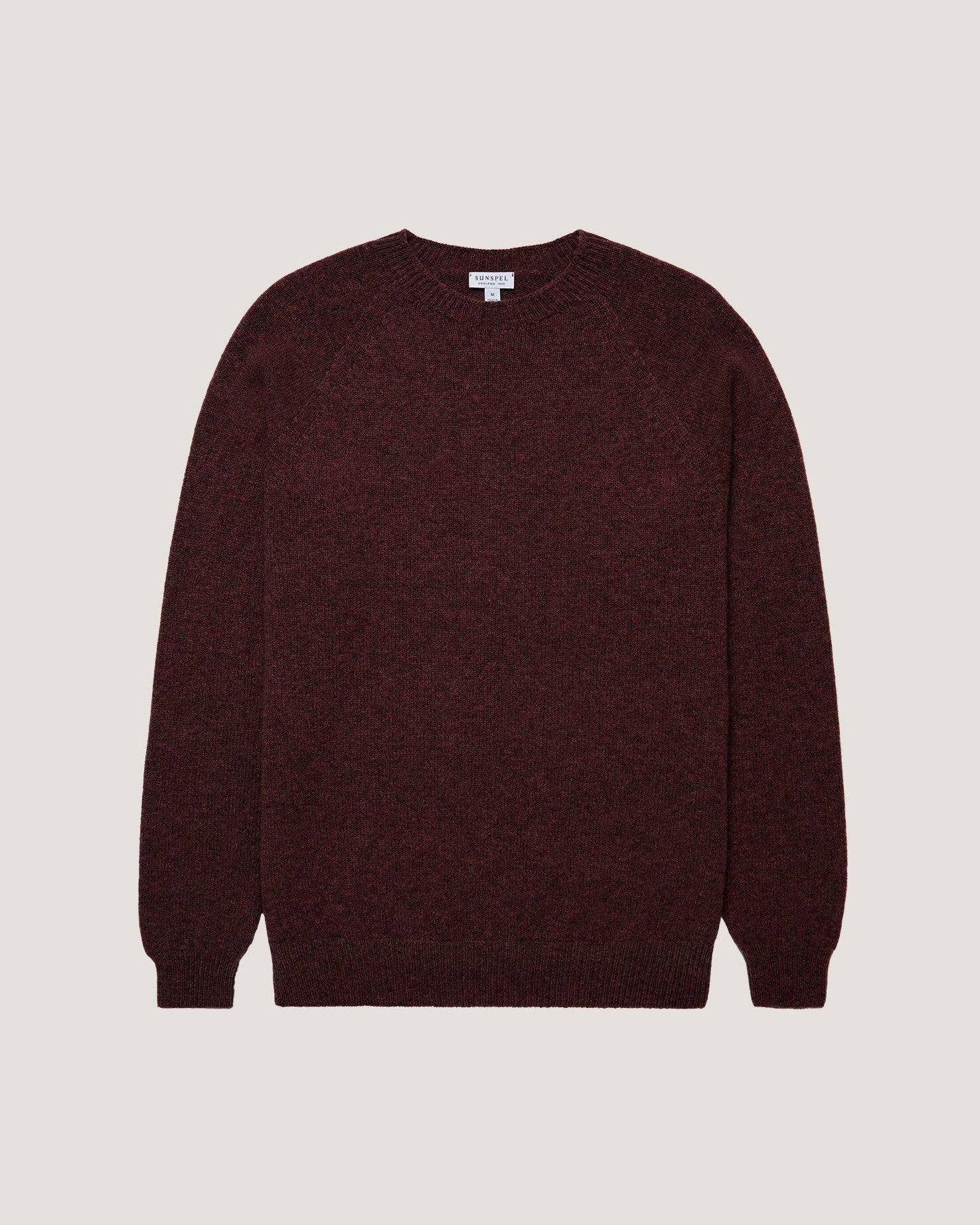 Lambswool Crew Neck - Bakelite Twist
