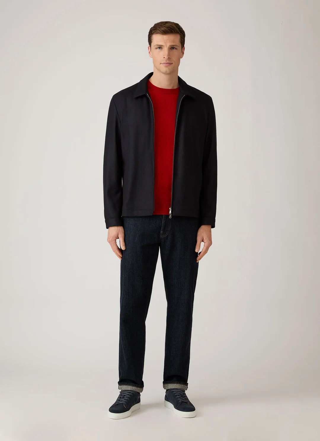 Cashmere Crew - Ruby Red