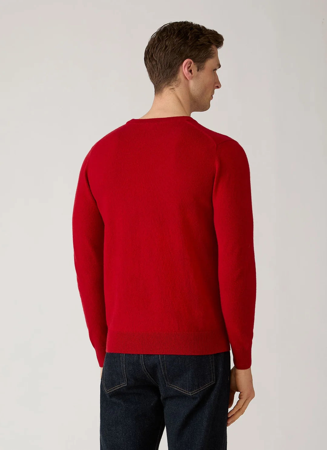 Cashmere Crew - Ruby Red