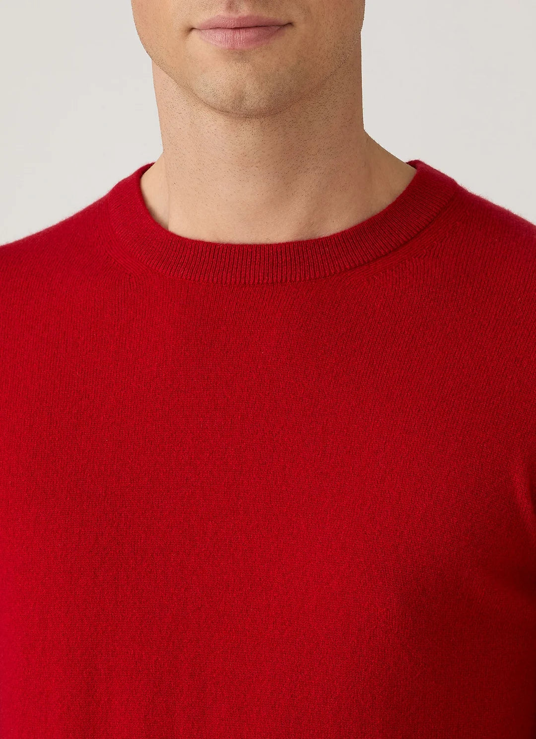 Cashmere Crew - Ruby Red