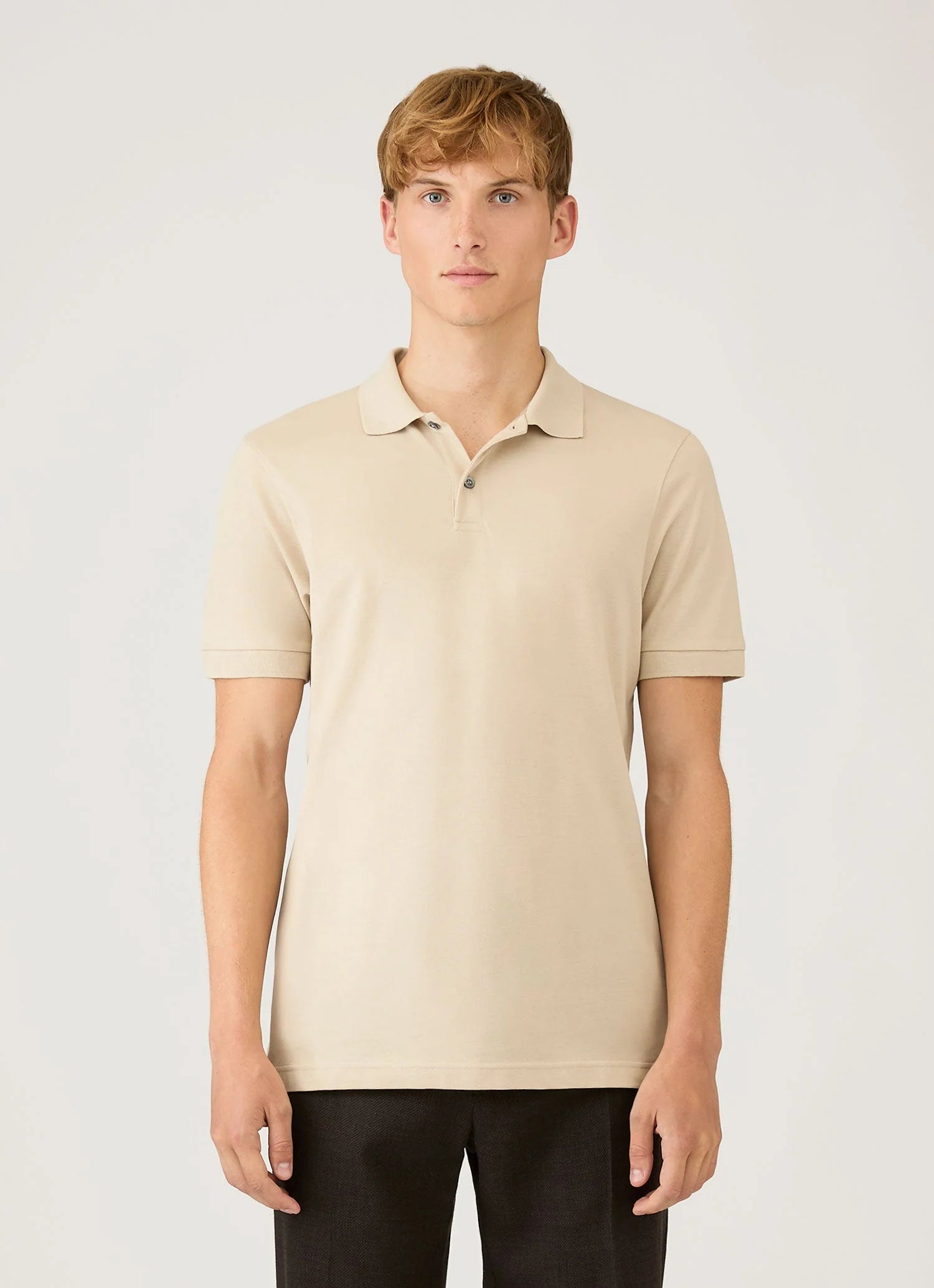 Piqué Cotton Polo Shirt - Hazelwood