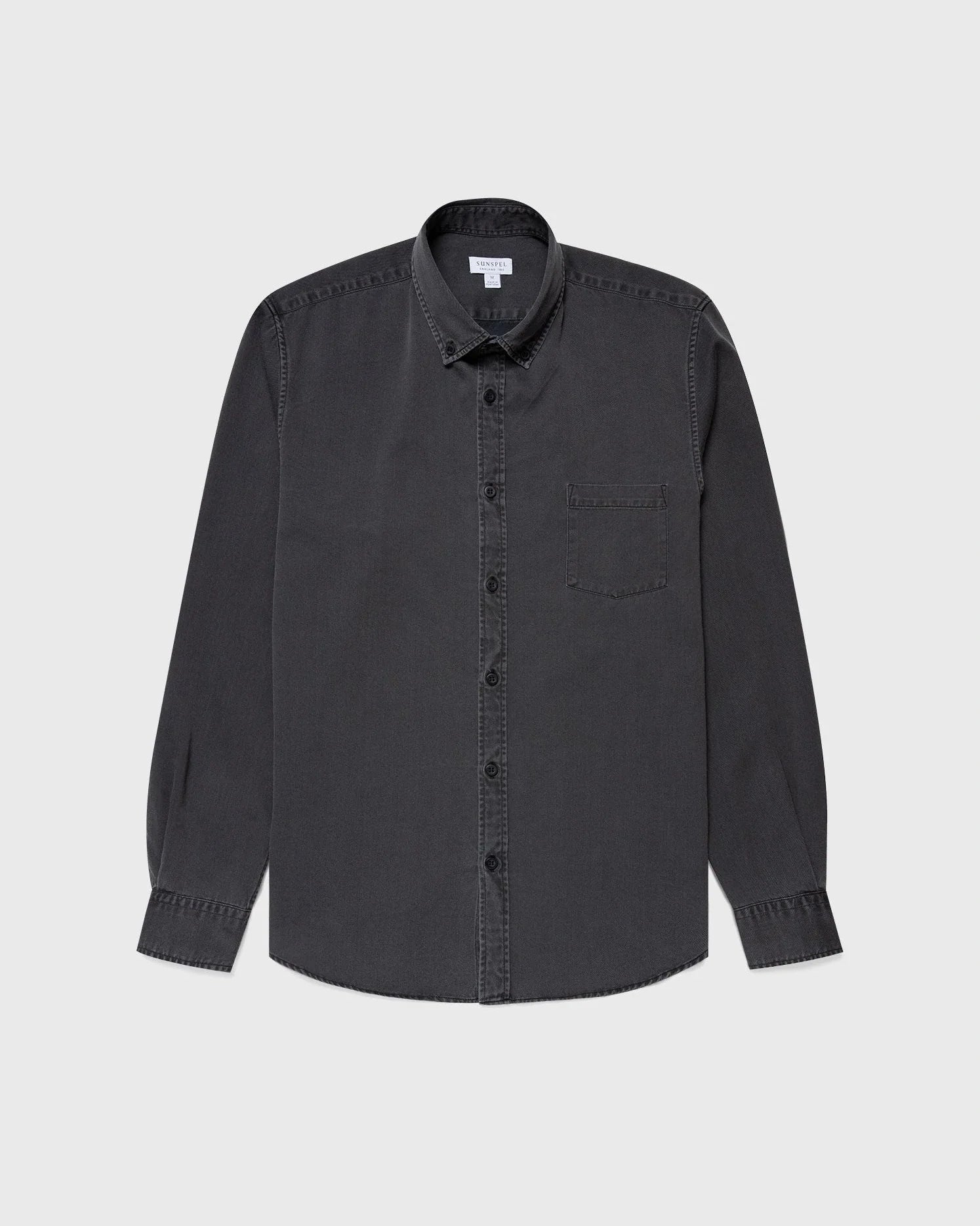 Button Down Shirt - Black Rinse Denim