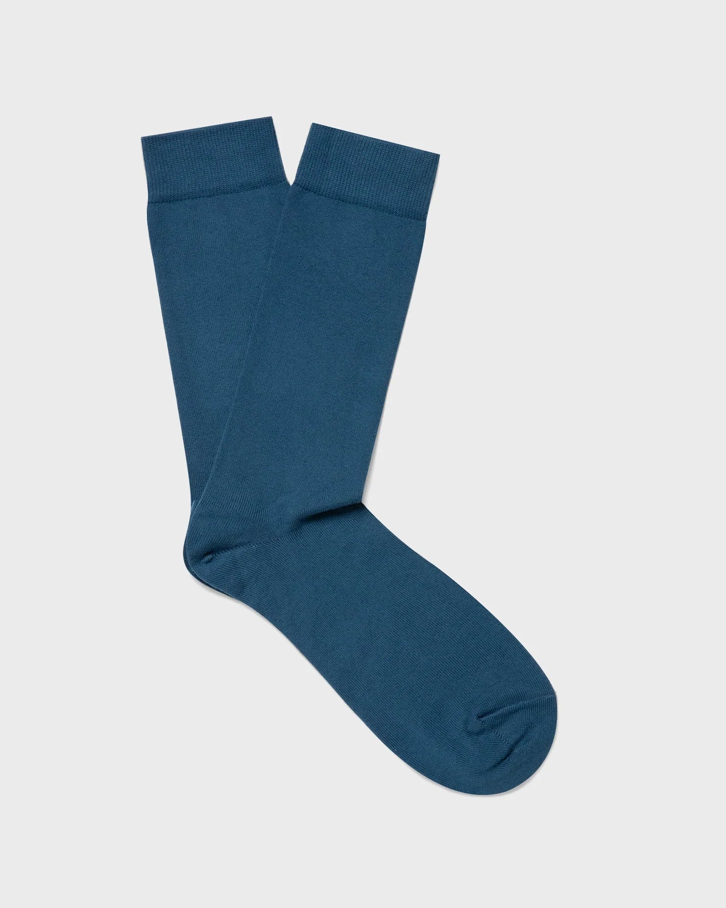 Cotton Socks - Steel Blue