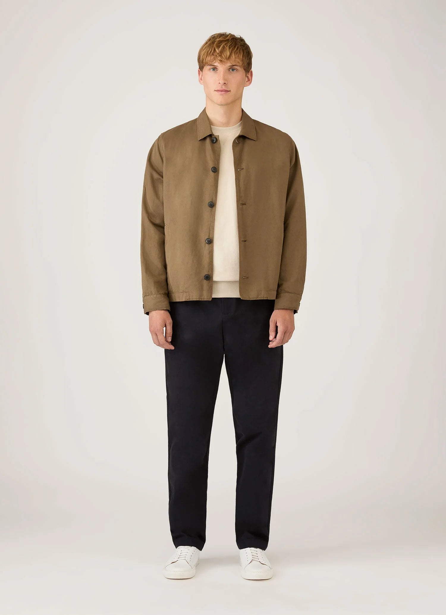 Cotton Loopback Sweatshirt - Hazelwood