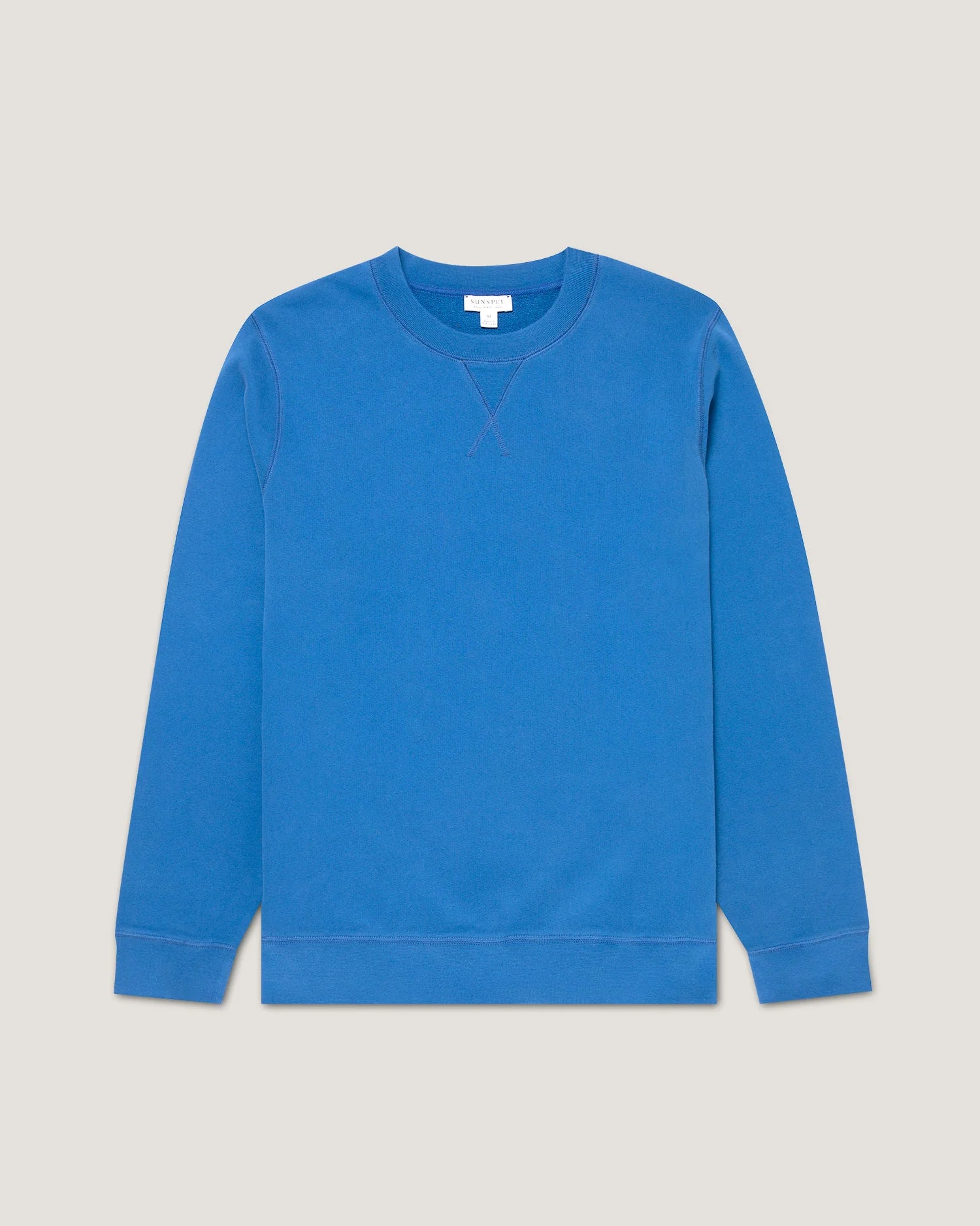 Cotton Loopback Sweatshirt - Cobalt