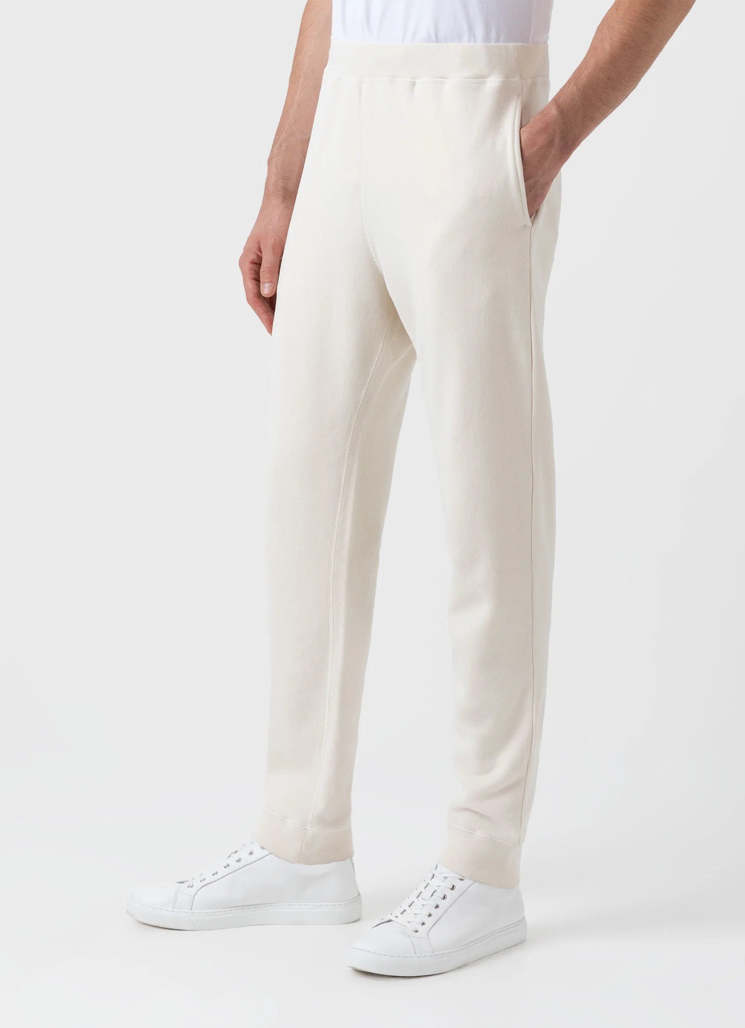 Cotton Loopback Track Pant - Undyed