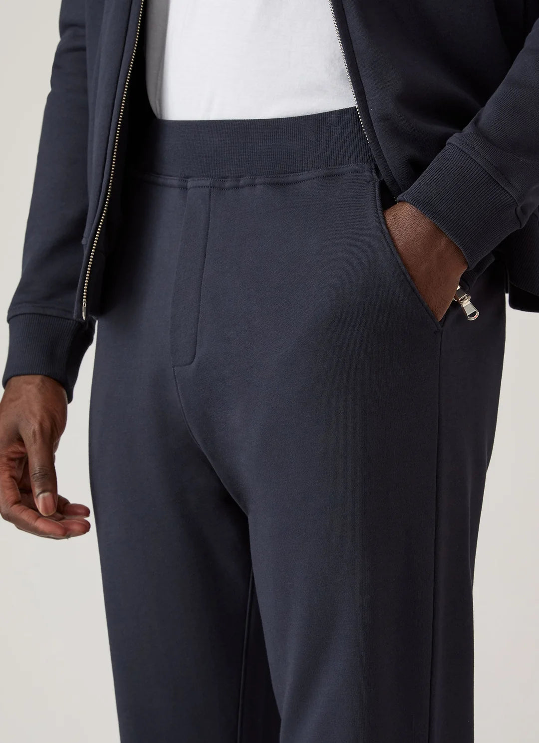 Supima Loopback Sweatpant - Midnight Navy