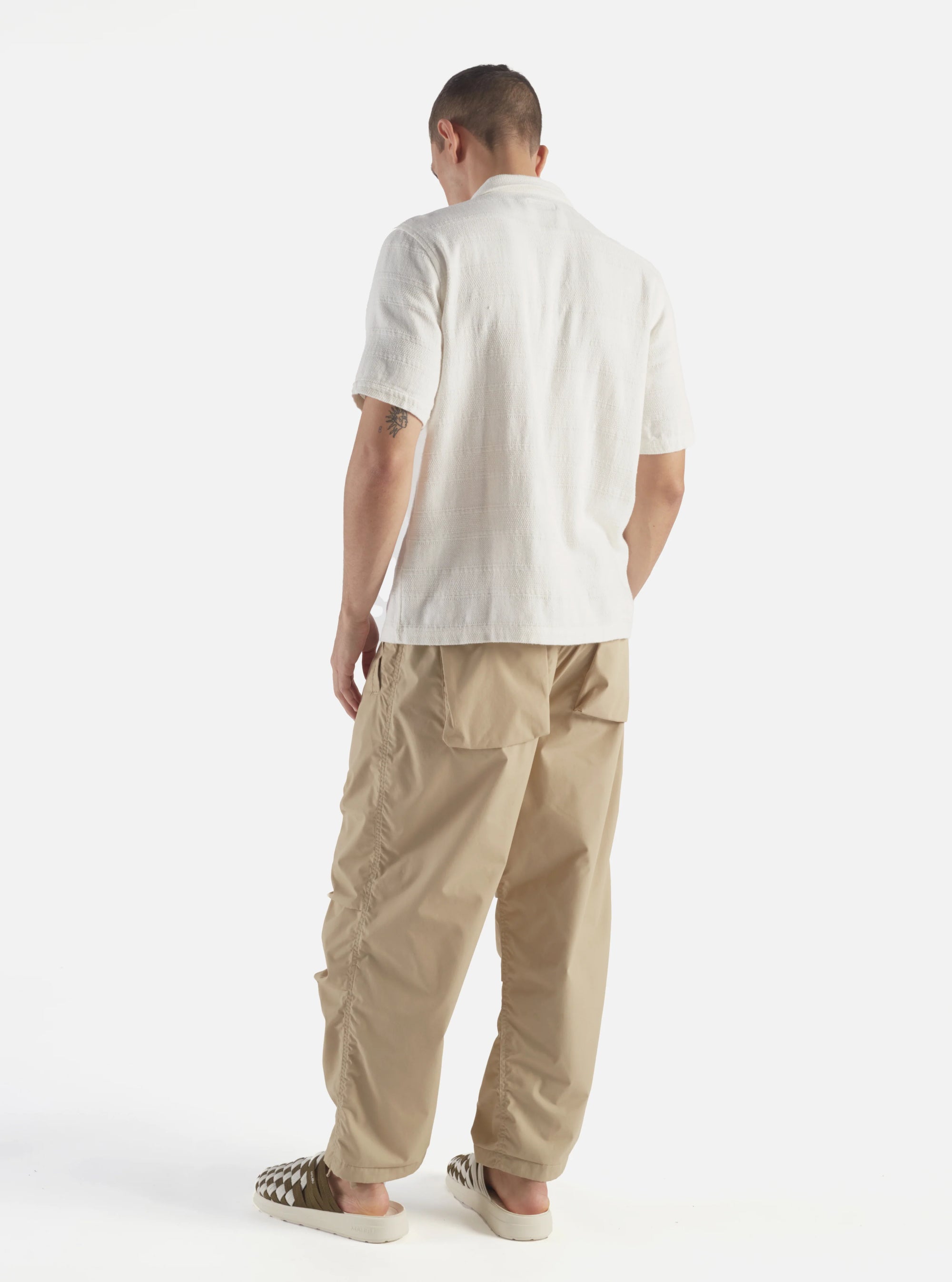 Road Shirt - White Tipzzi Stripe