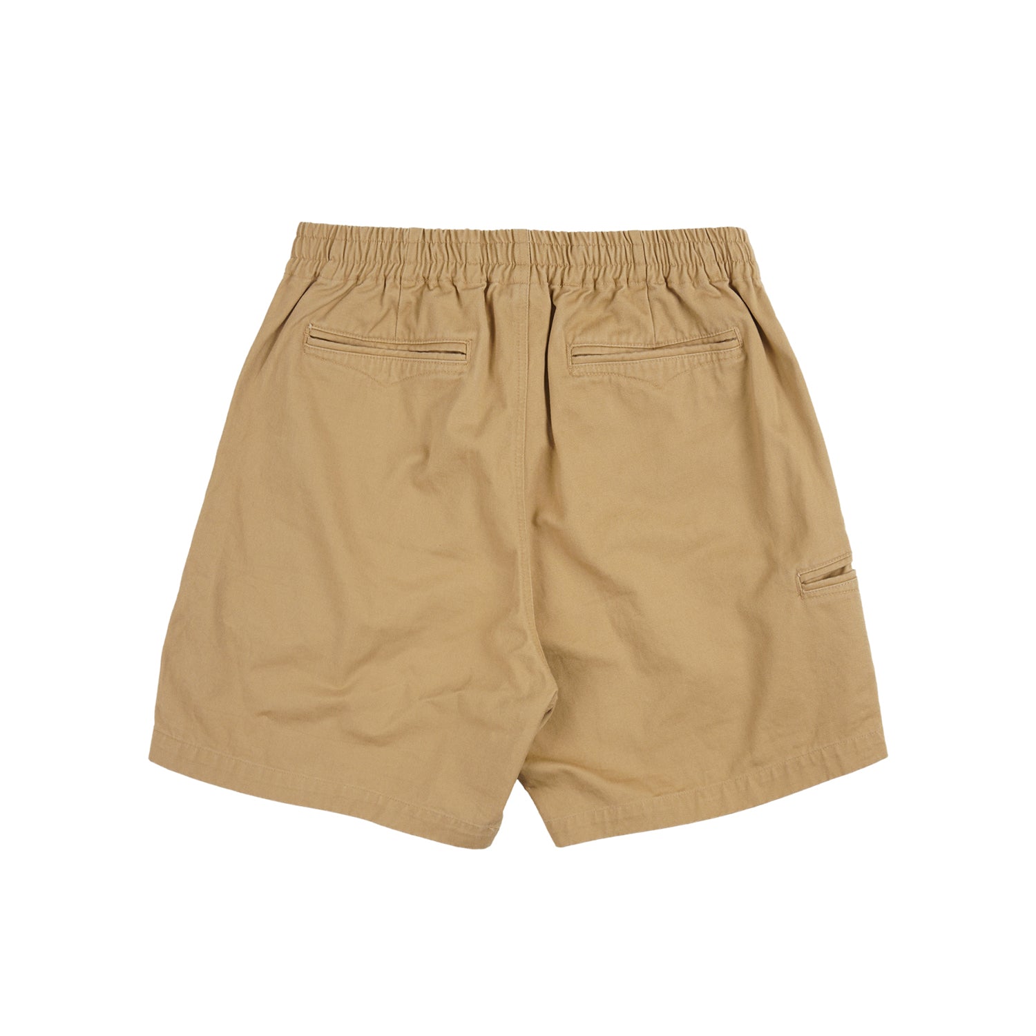 Washed Officer Chino shorts - Beige
