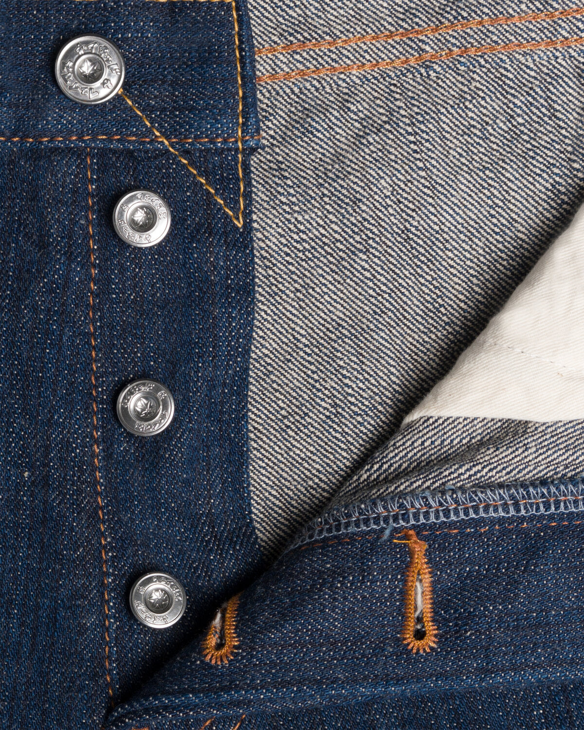 Made In Japan 9 - Tennen Ai - Natural Indigo Slub Selvedge - Weird Guy