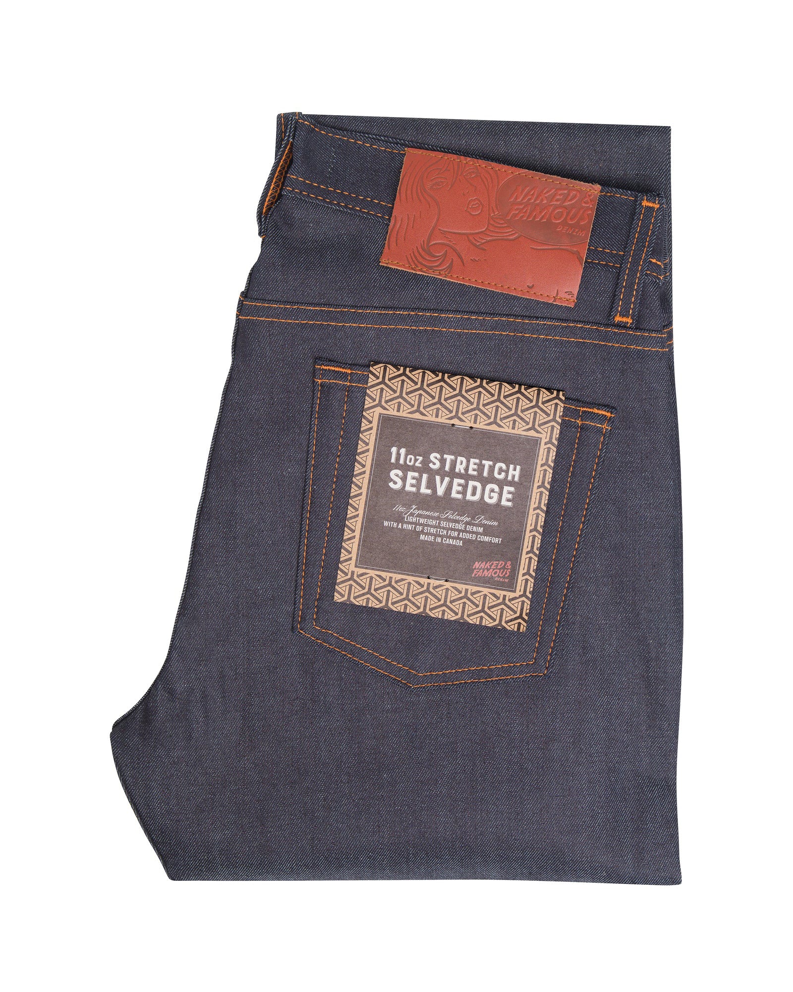 11 oz Stretch Selvedge - Weird Guy