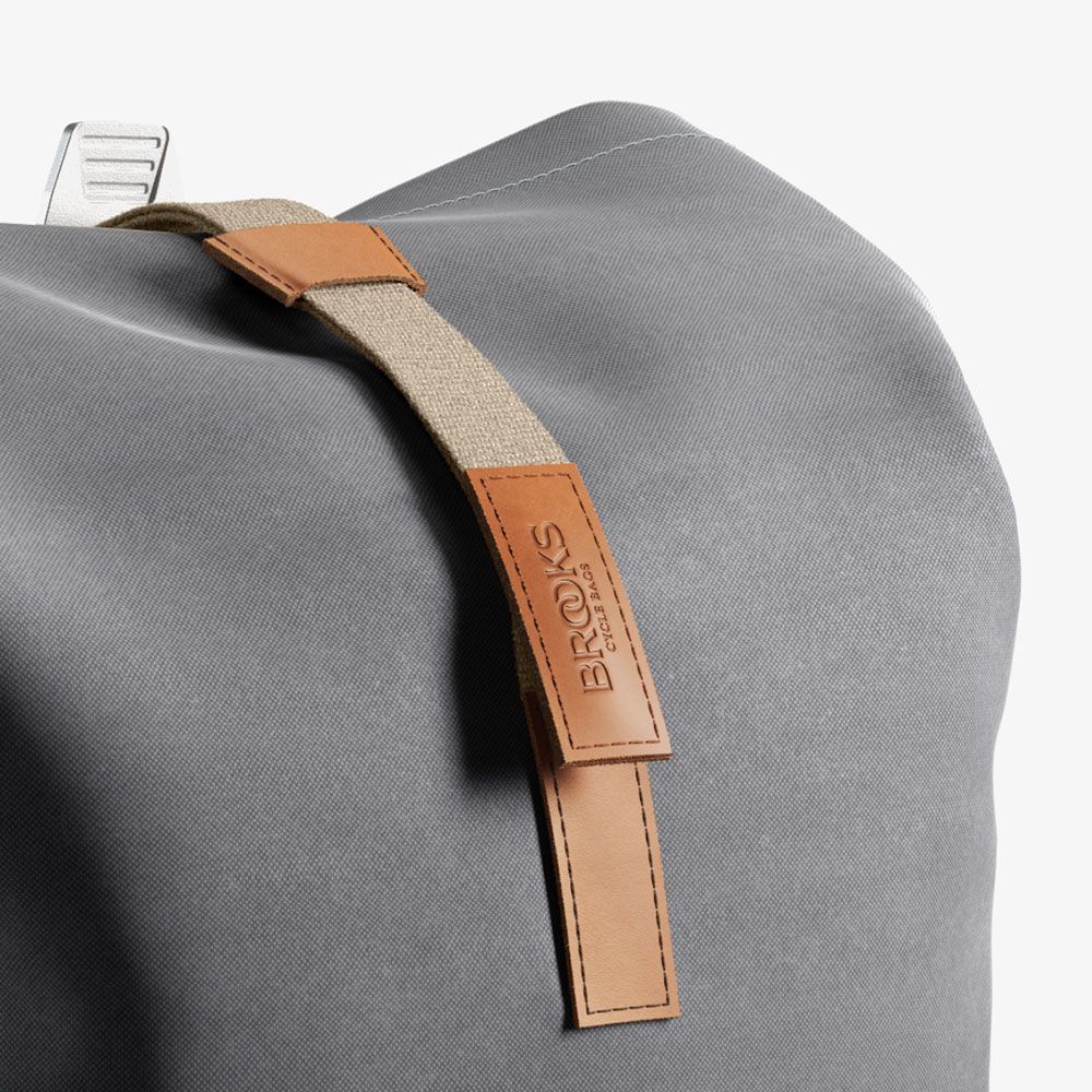 Pickwick Cotton Canvas Backpack - Grey