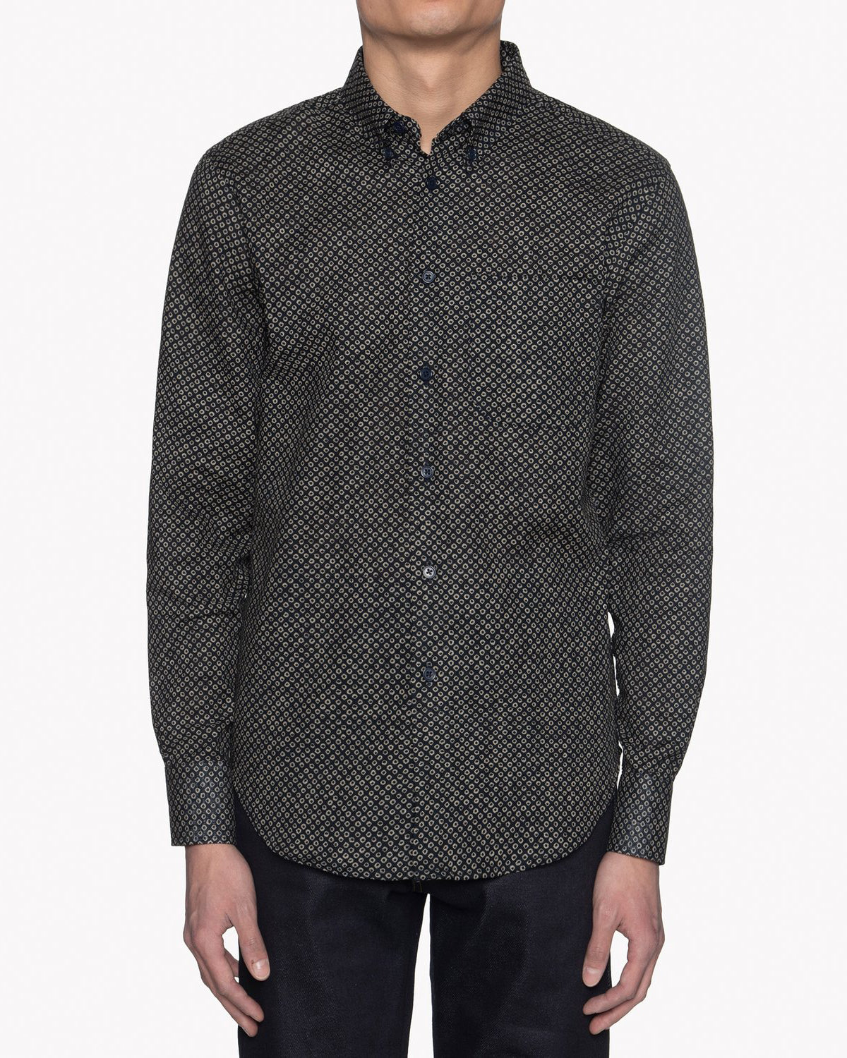 Easy Shirt - Kimono Print Kanoko