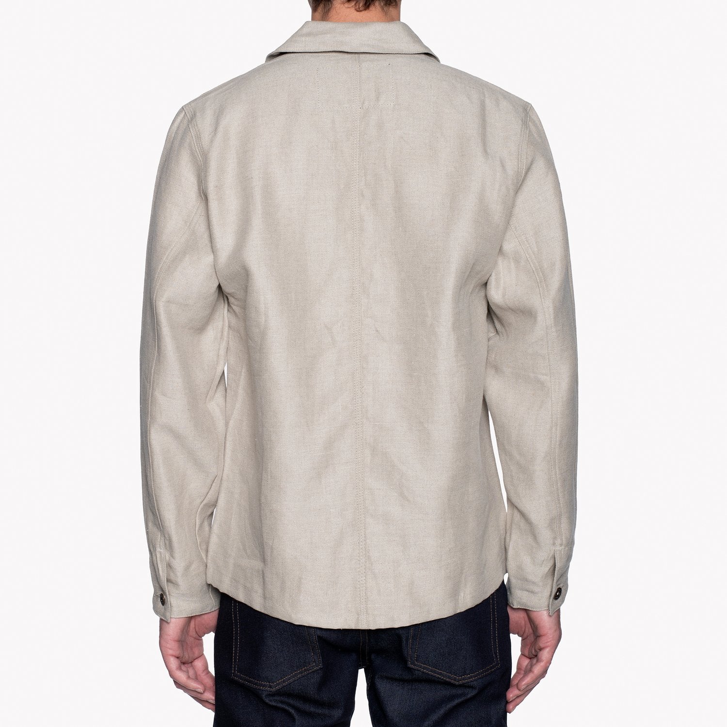 Chore Coat - Linen Denim Natural