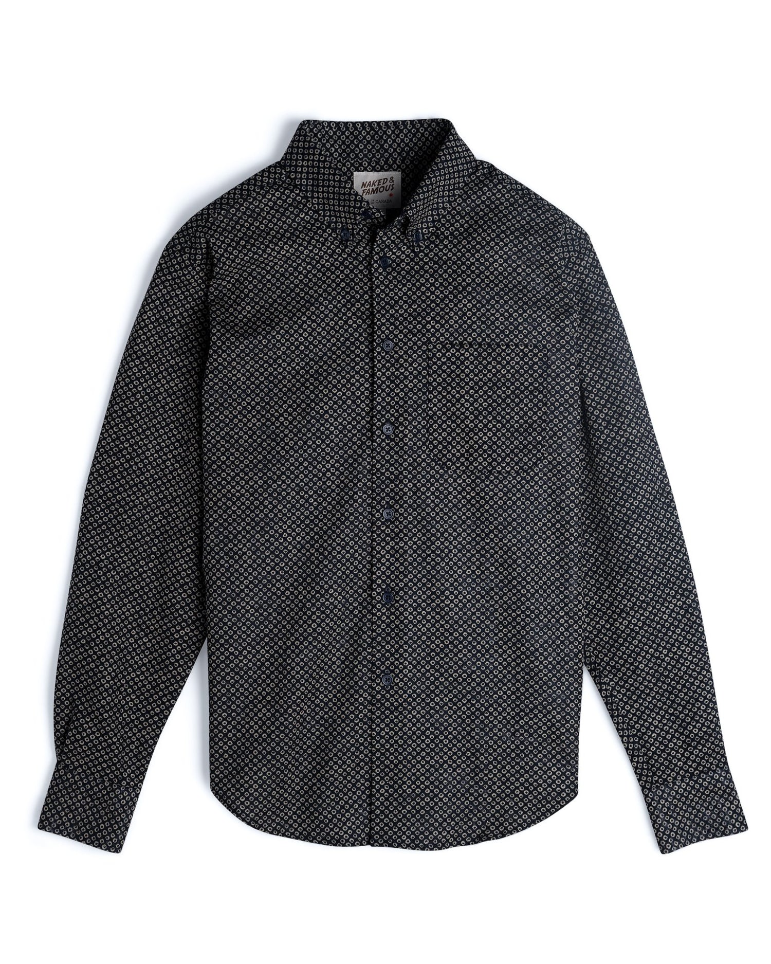 Easy Shirt - Kimono Print Kanoko