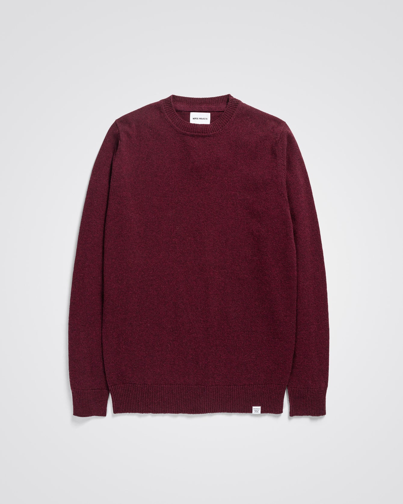 Sigfred Lambswool - Burgundy