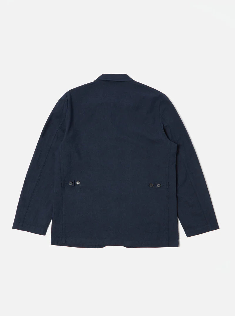 Five Pocket Jacket Cotton/Linen - Navy Lord