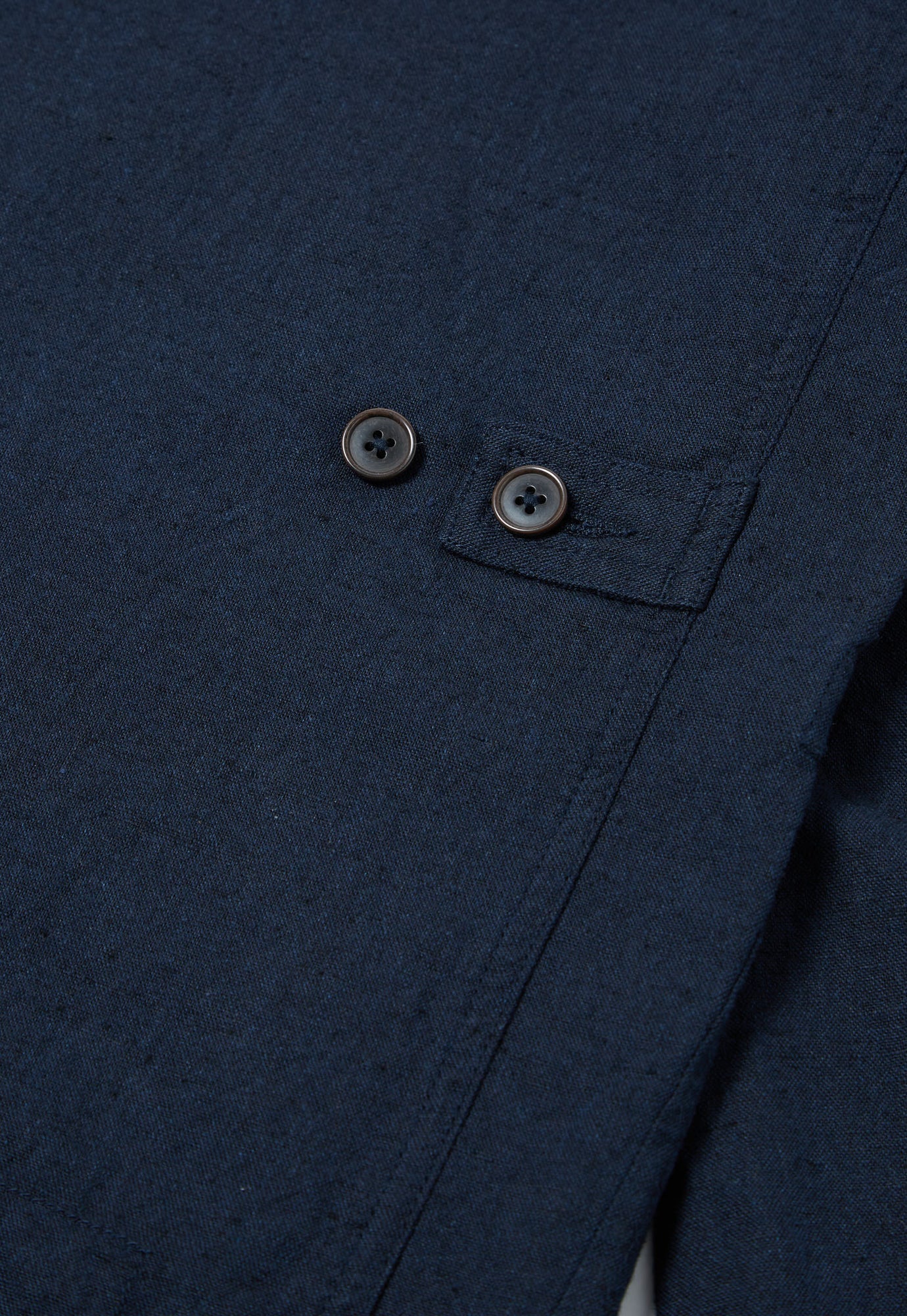 Five Pocket Jacket Cotton/Linen - Navy Lord