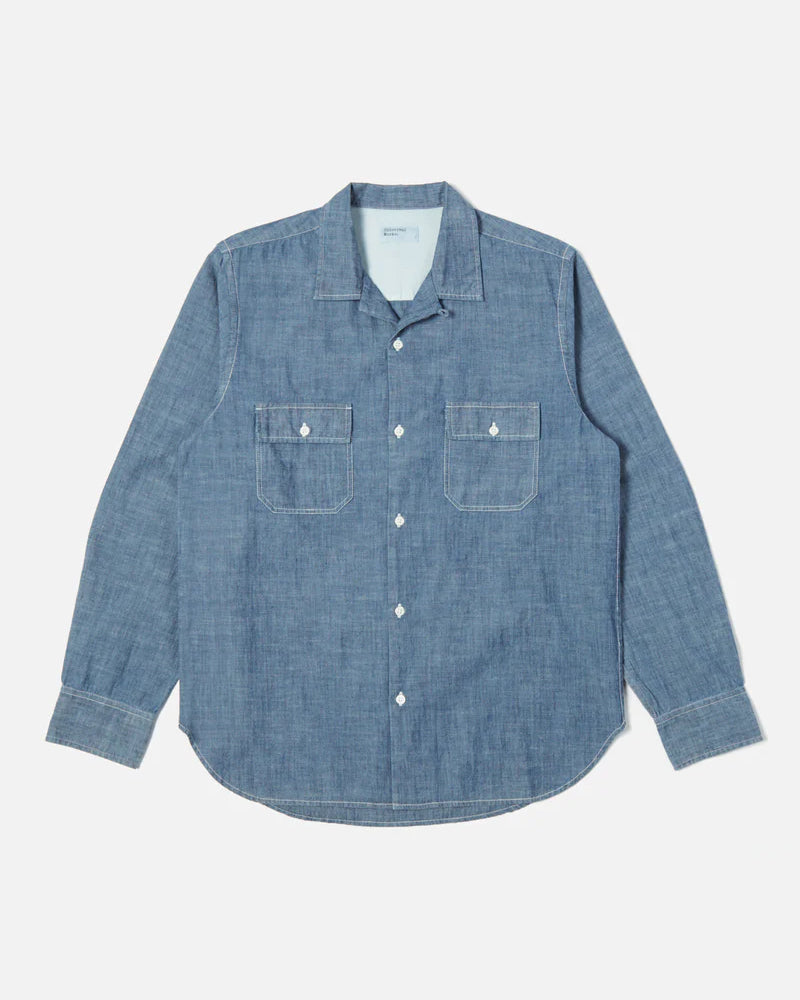 Worker Shirt Chambray - Indigo