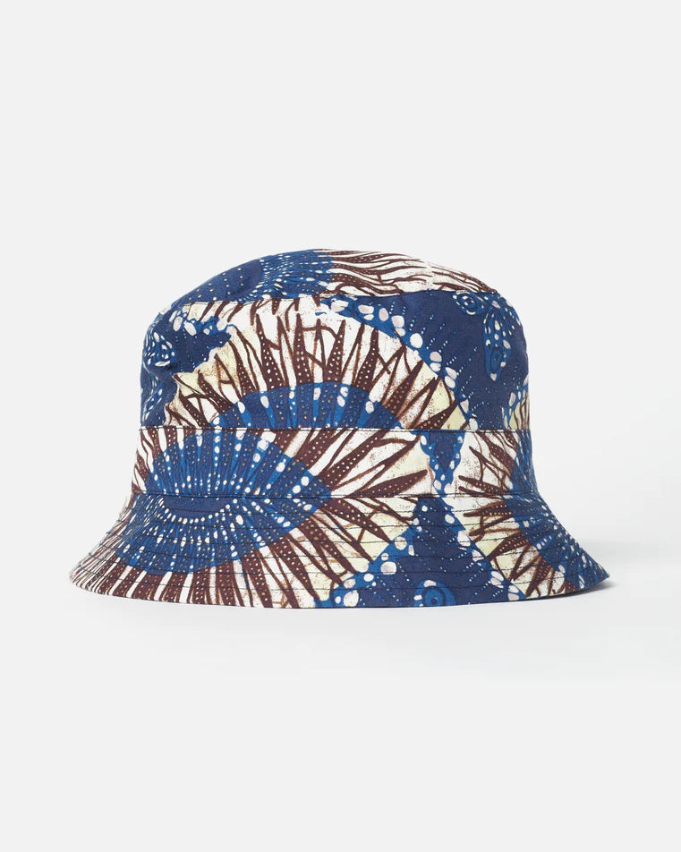 Bucket Hat - Navy Hokkoh Print