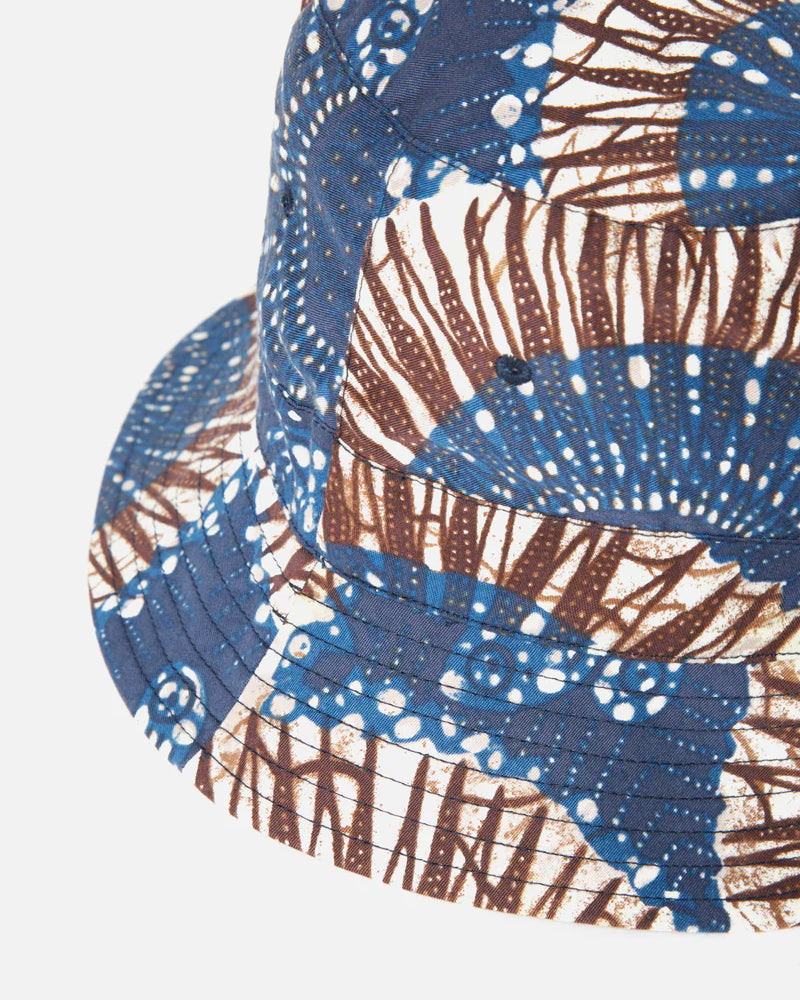 Bucket Hat - Navy Hokkoh Print