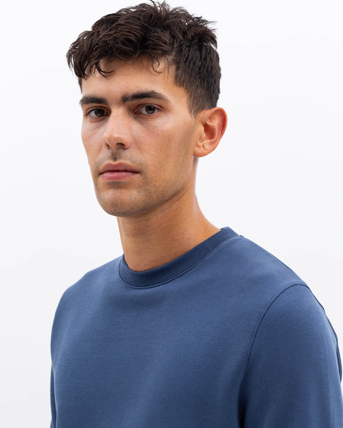 Vagn Classic Crew - Calcite Blue