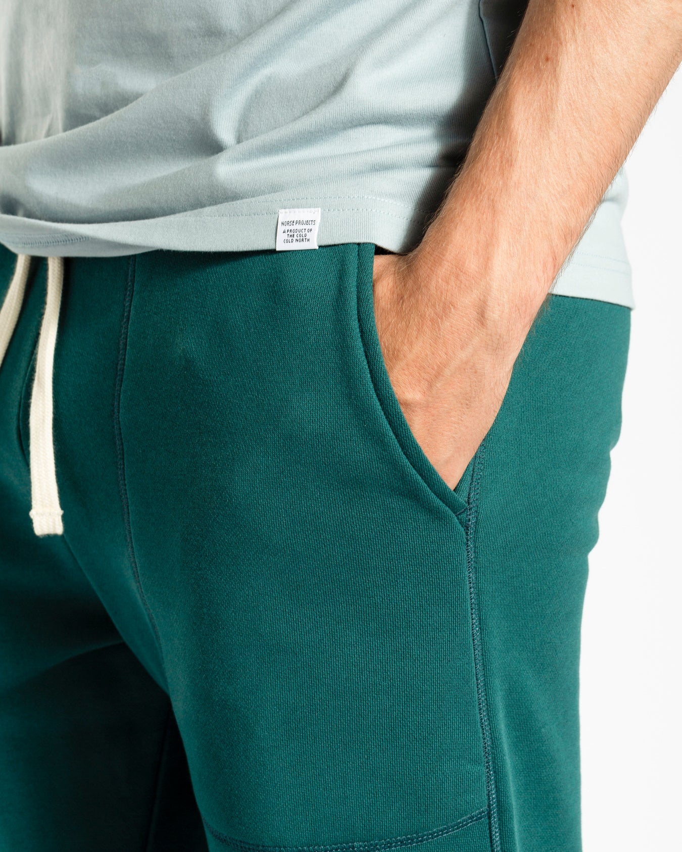 Falun Classic Sweatpants - Sea Blue