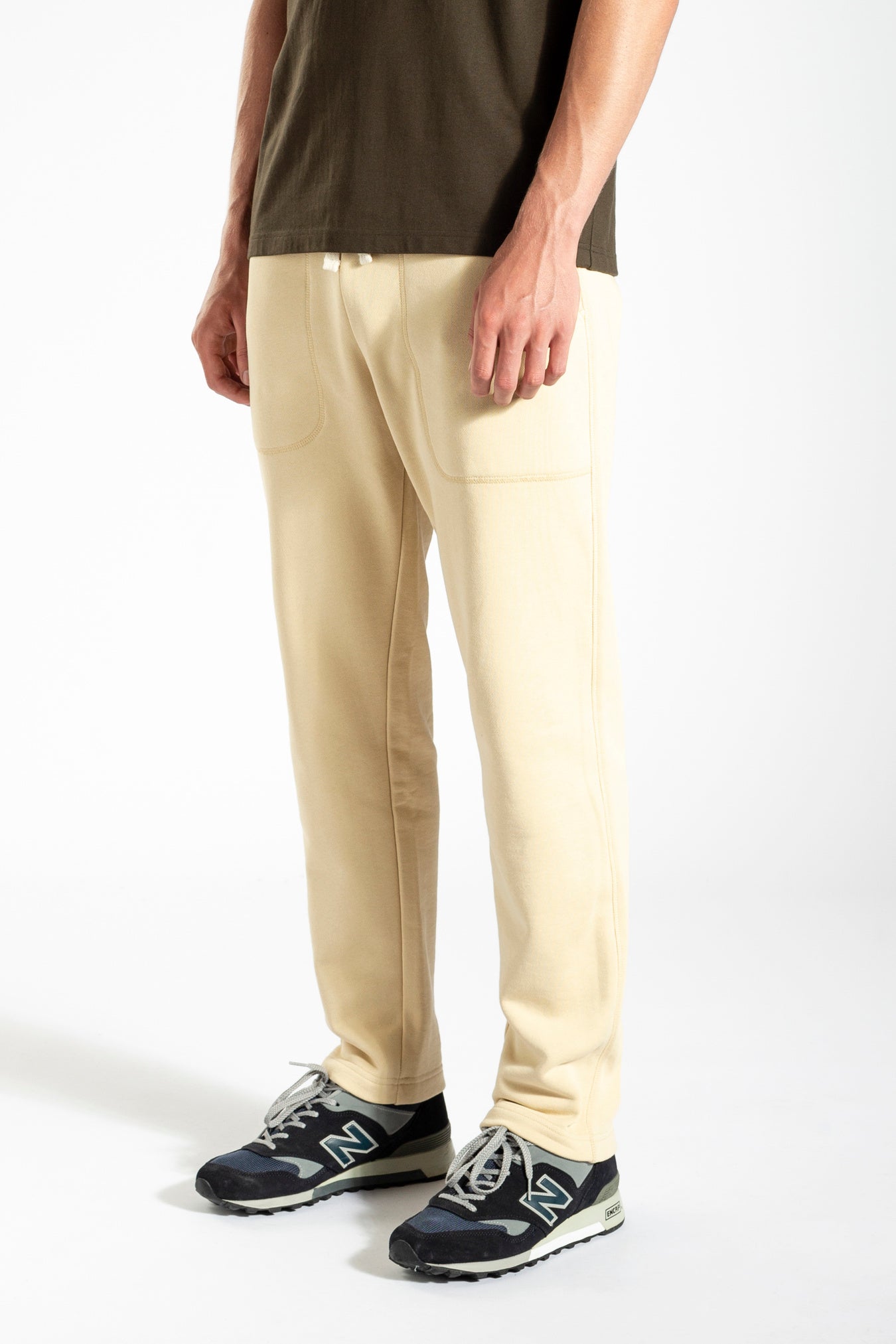 Falun Classic Sweatpants - Oyster White