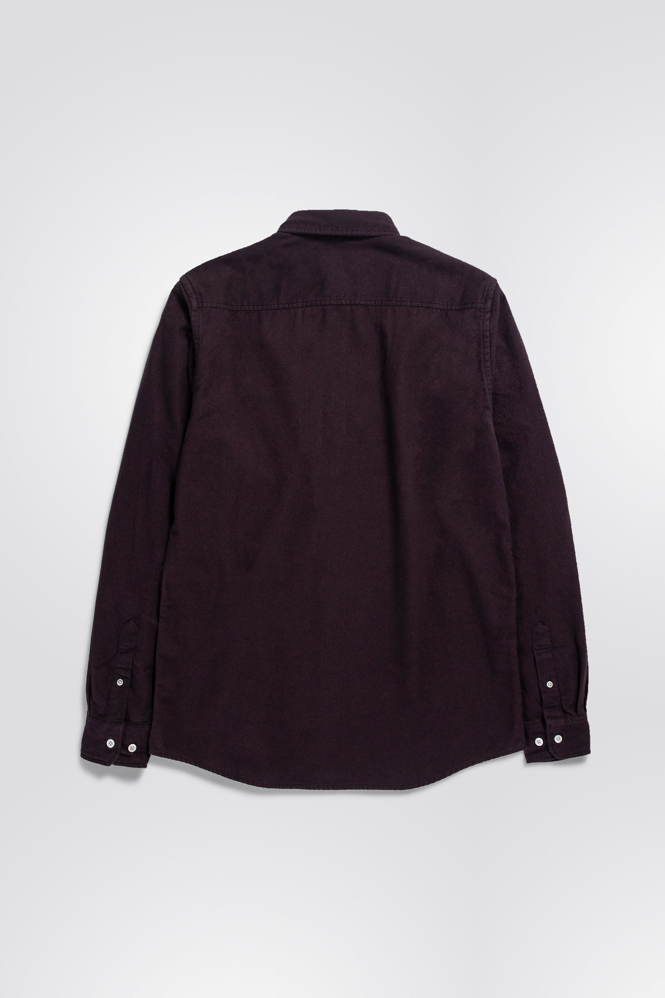 Anton Brushed Flannel - Burgundy