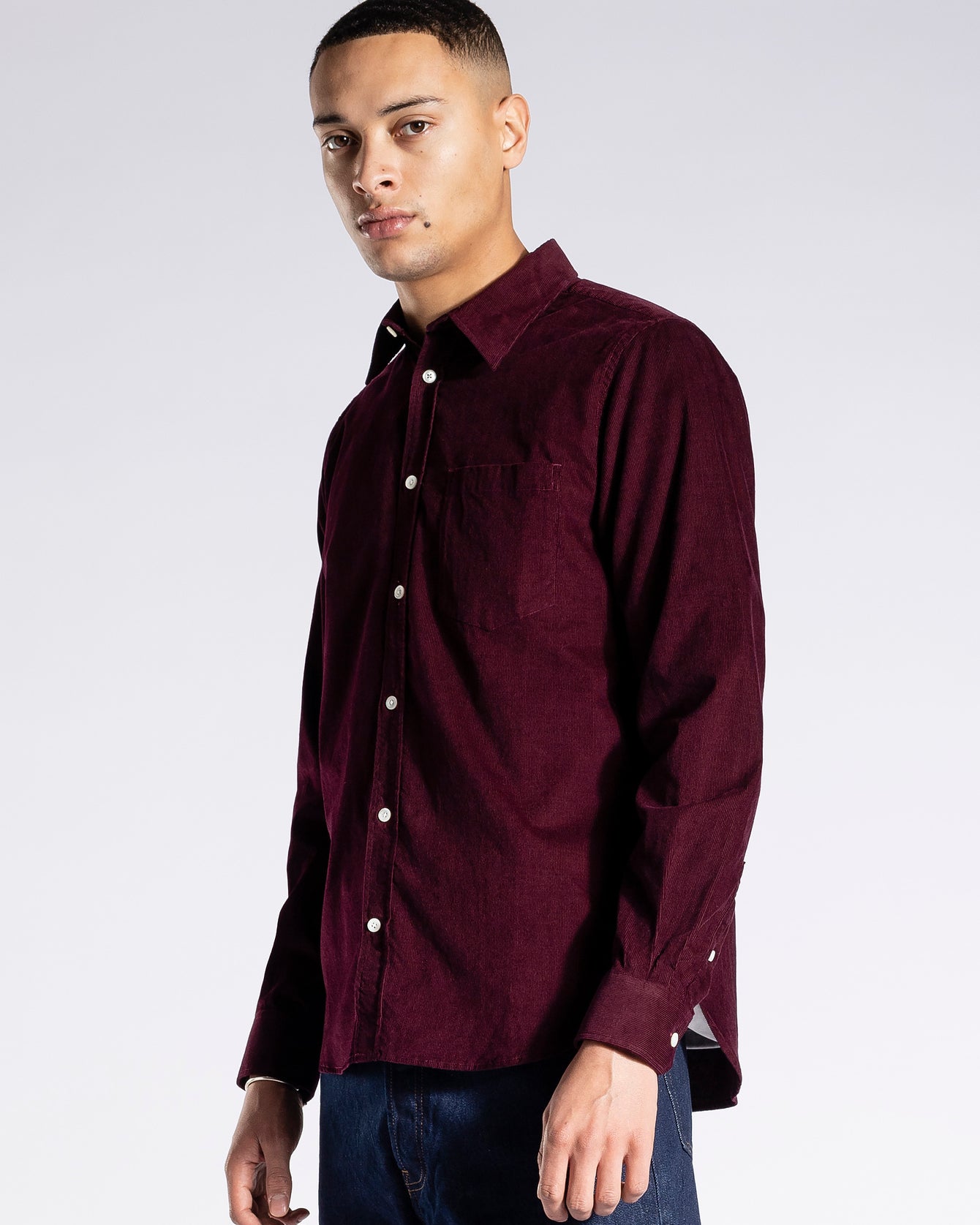 Osvald Corduroy - Burgundy
