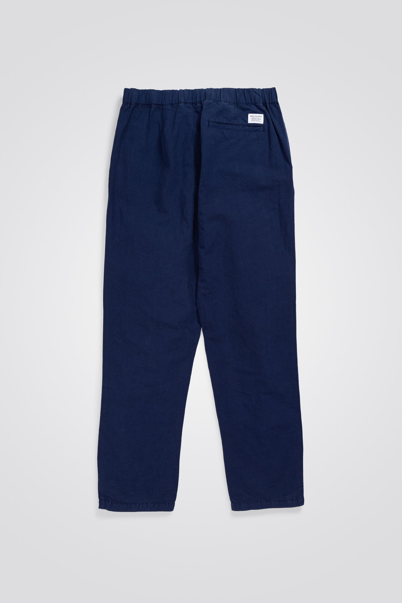 Ezra Cotton Linen - Navy