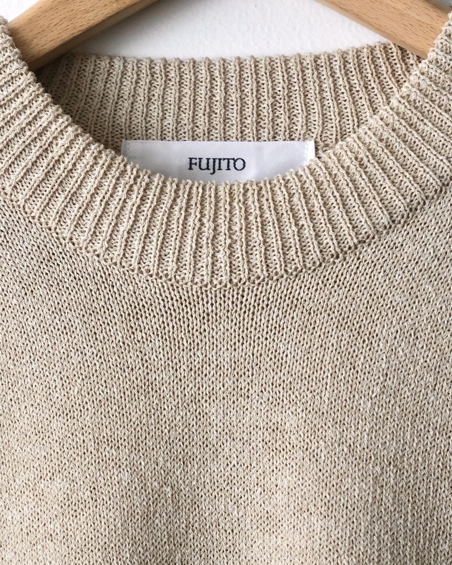 C/N Knit Sweater - Natural