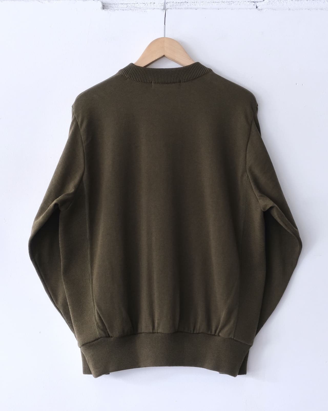 Side Rib Sweater - Khaki