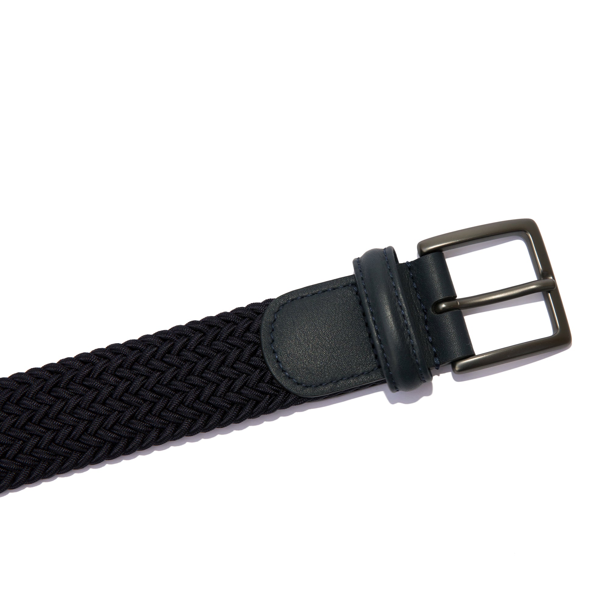 Woven Elastic Belt Navy
