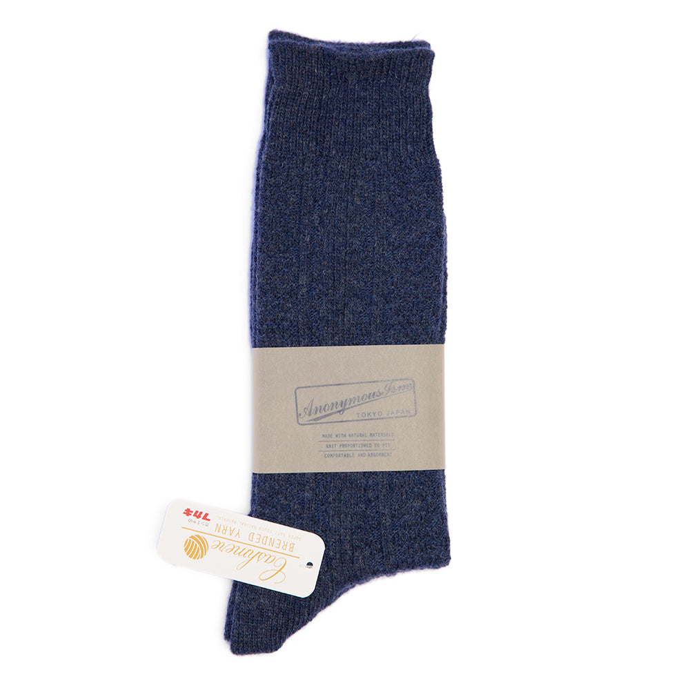 Wool Cashemere Links Crew