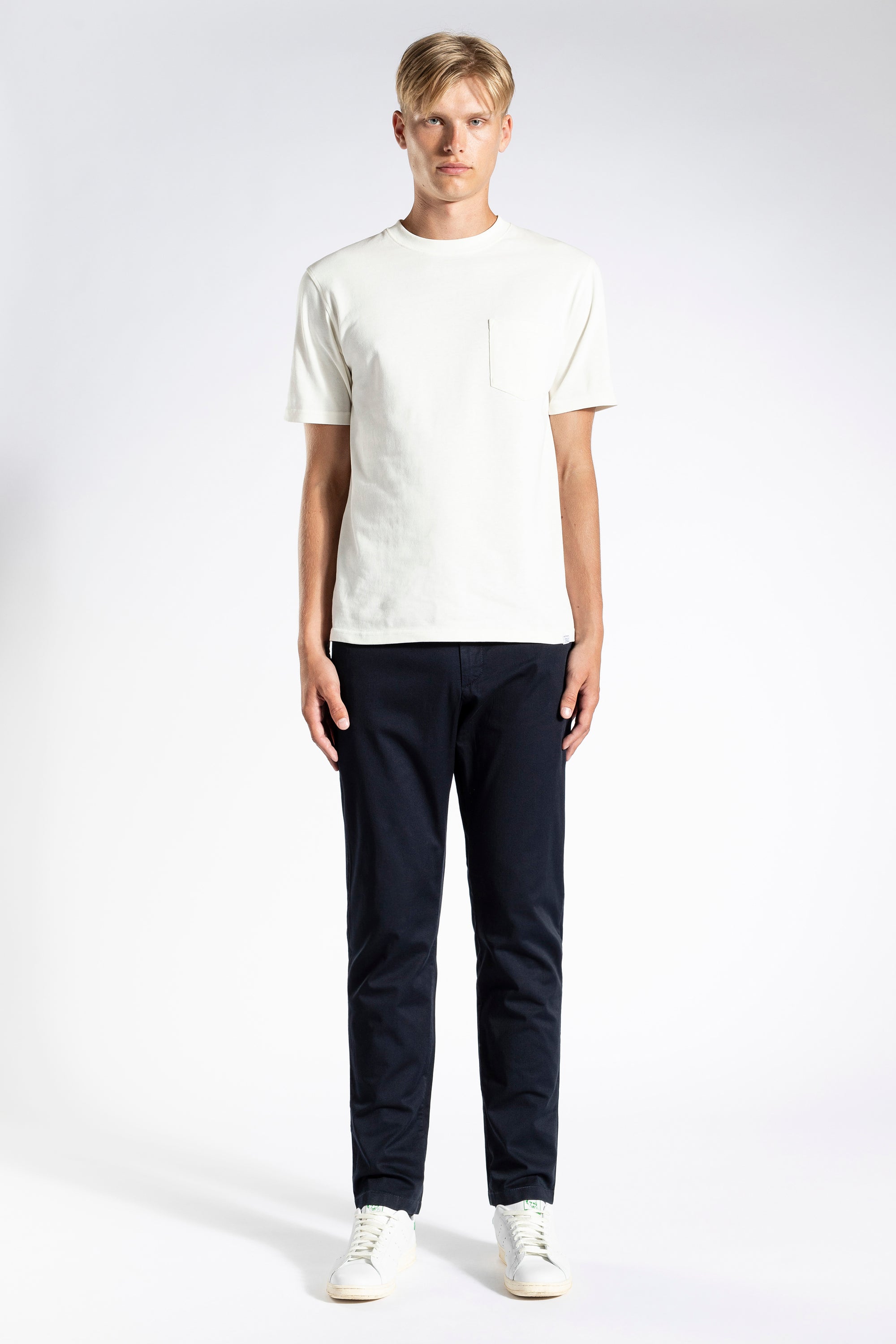 Aros Slim Light Stretch - Dark Navy