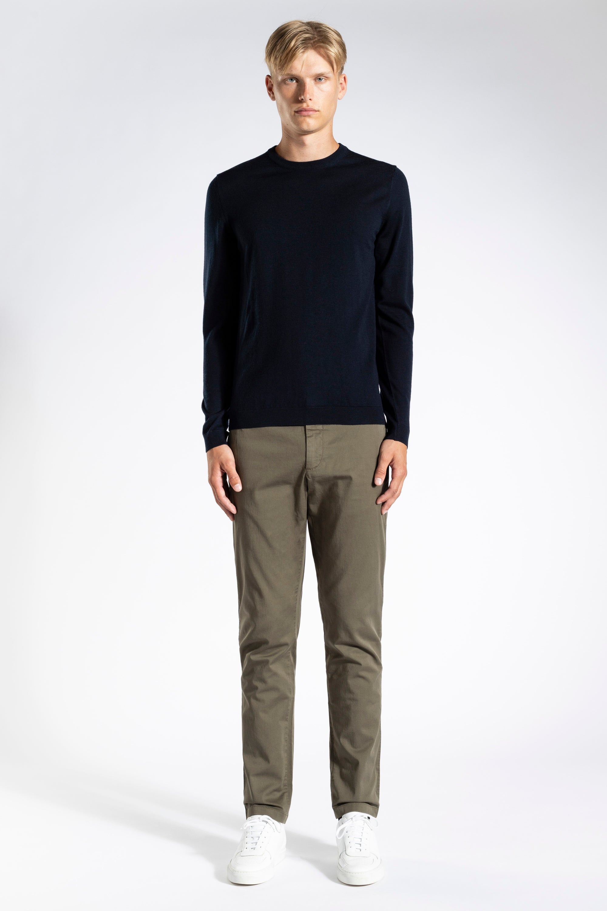 Aros Slim Light Stretch - Ivy Green