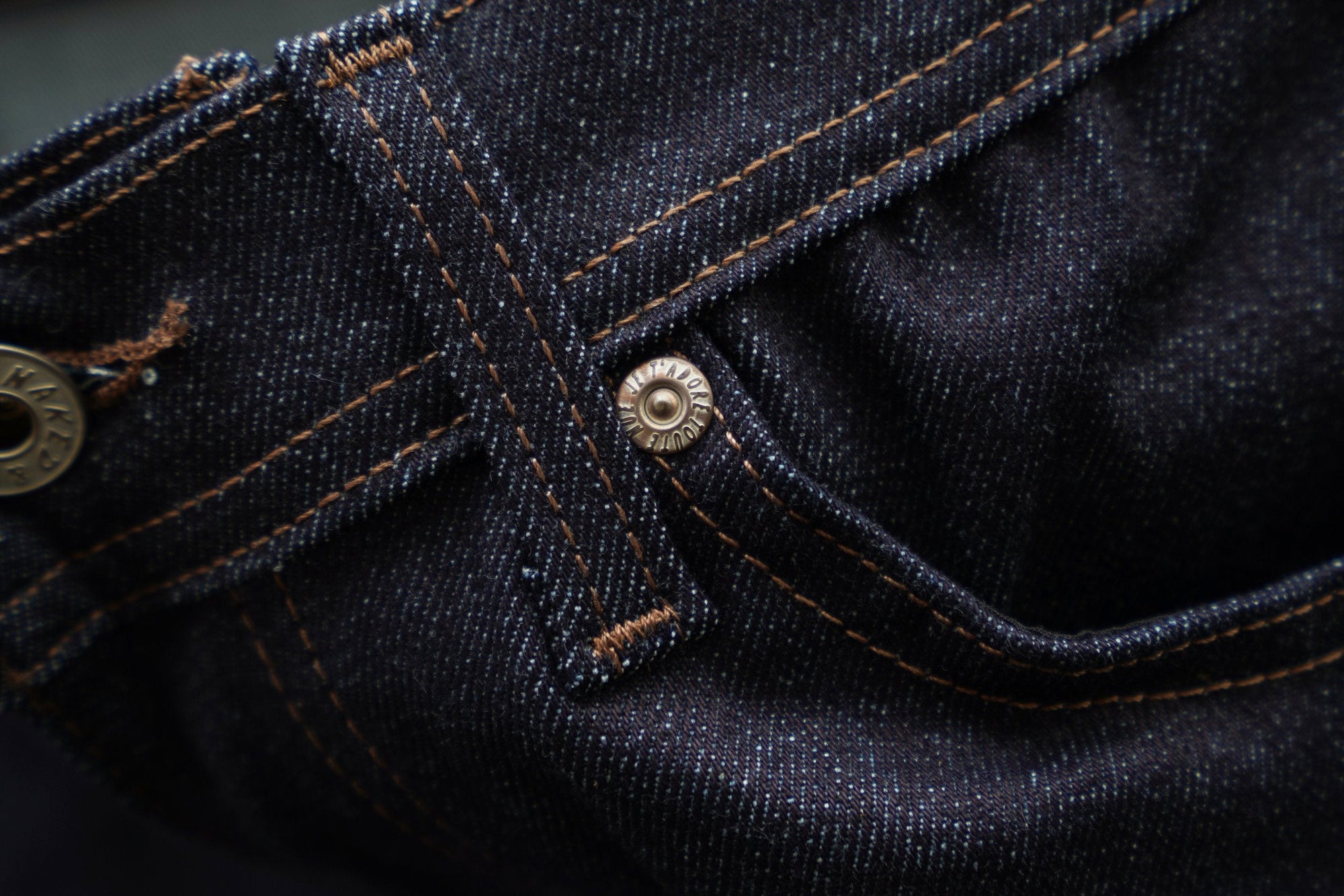 Blue Comfort Denim 14 oz - Weird Guy