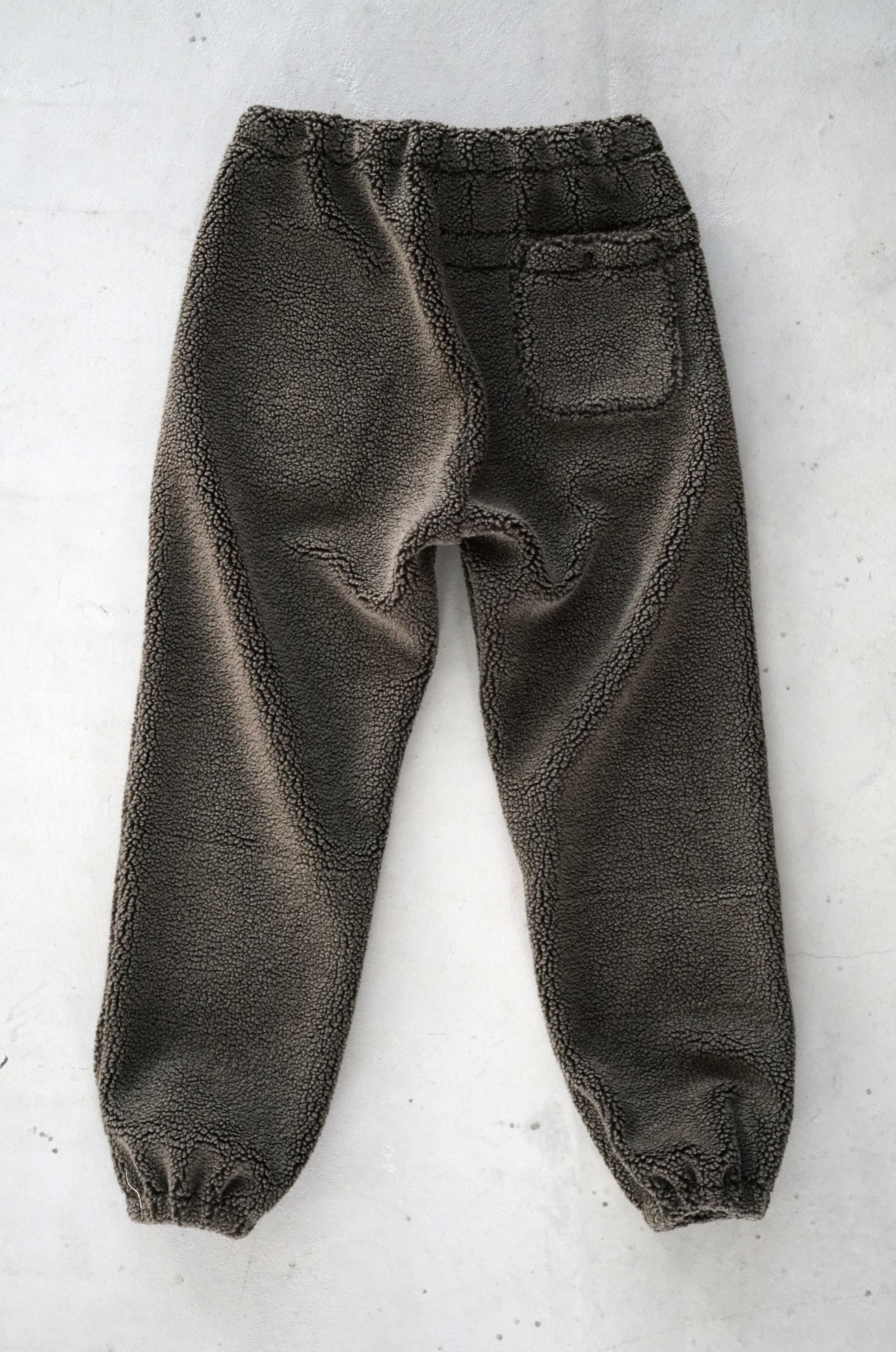 Boa Fleece Pants - Army Green