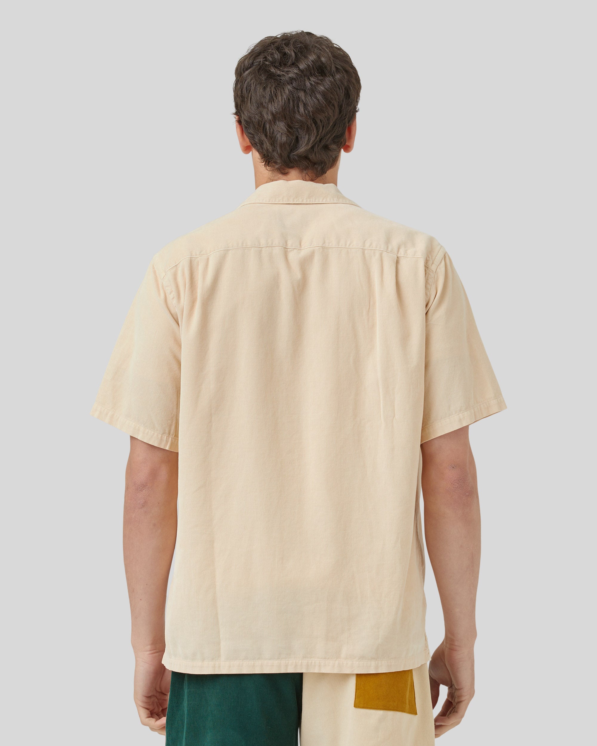 Cord Camp Collar - Cream