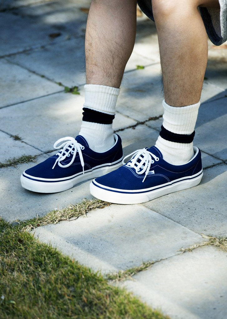 Classic Crew Socks "Silk & Cotton"