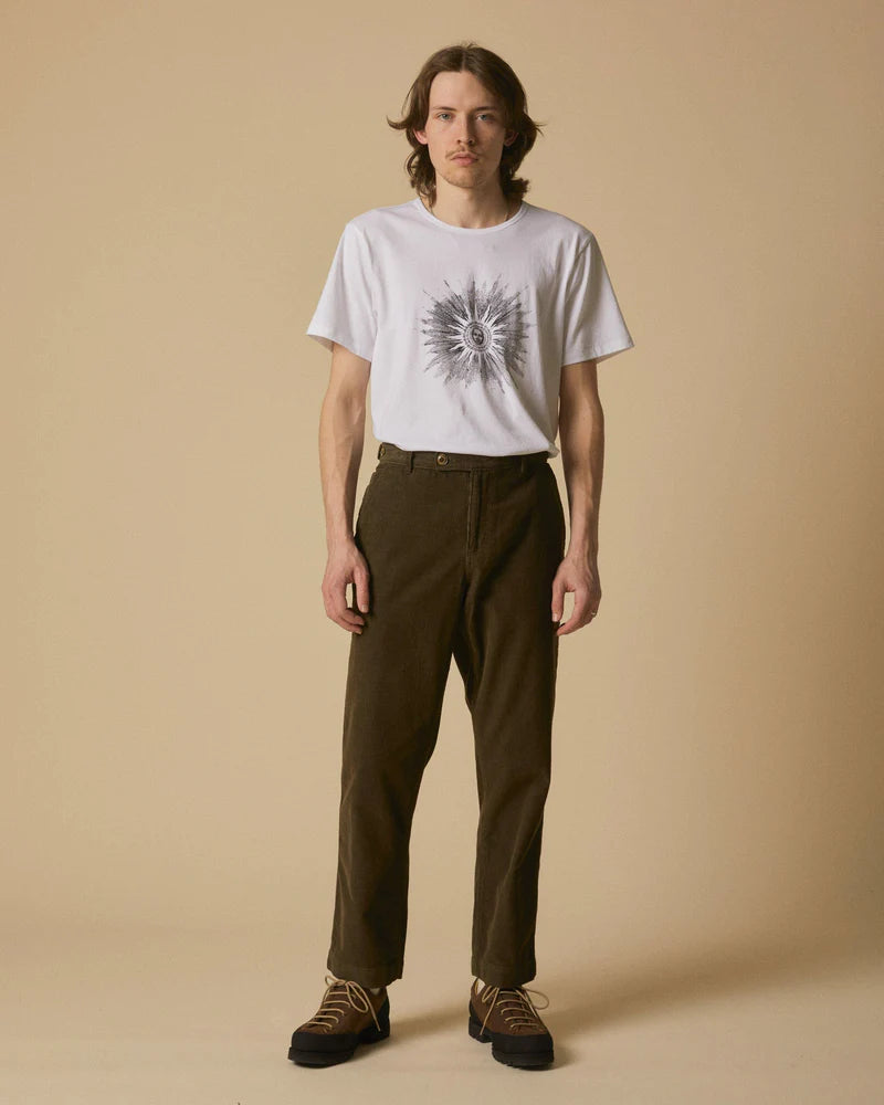Corduroy Trousers - Olive
